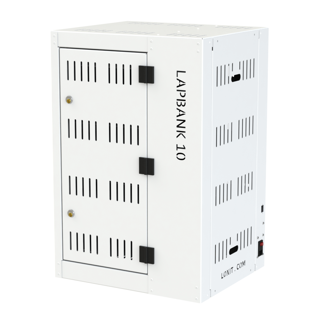 Loxit 6420 Lapbank® CB 10 Laptop Charging Cabinet for 10 x 15.6? Laptops